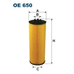 Filtron Yağ Filtresi – OE650 / OEM 059115561B