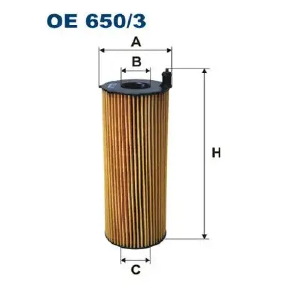 Filtron Yağ Filtresi – OE650/3 / OEM 057115561L