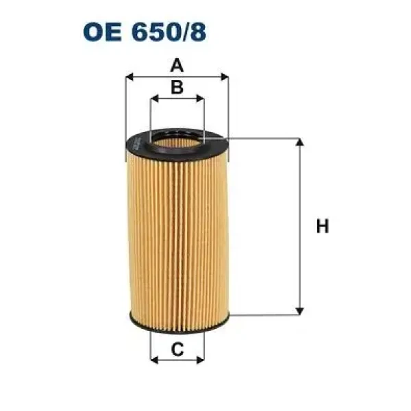 Filtron Yağ Filtresi – OE650/8 / OEM 059198405B