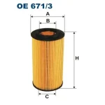 Filtron Yağ Filtresi – OE671/3 / OEM 06D115466
