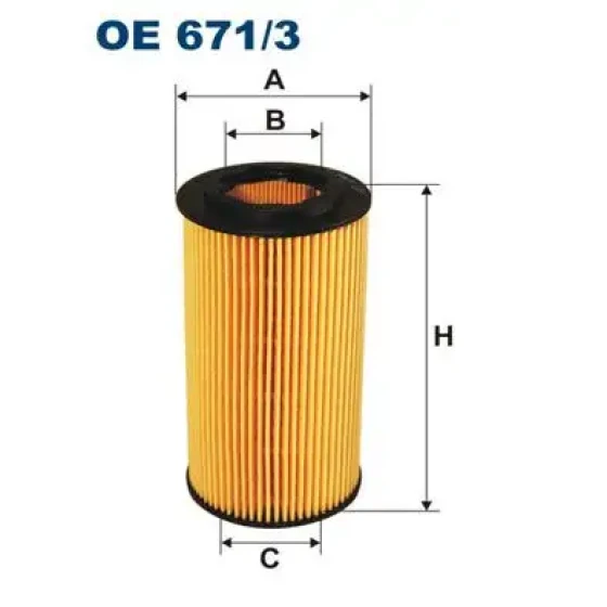 Filtron Yağ Filtresi – OE671/3 / OEM 06D115466 ürün görseli