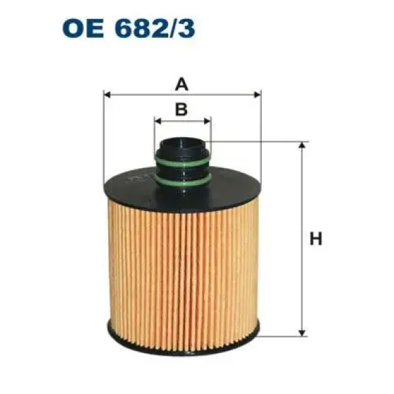 Filtron Yağ Filtresi – OE682/3 / OEM 55223416 ürün görseli