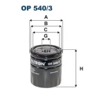 Filtron Yağ Filtresi – OP540/3 / OEM SU001A4322