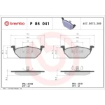 Brembo Ön Fren Balatası – P85041