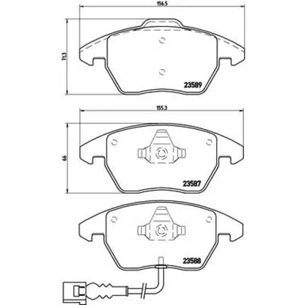 Brembo Ön Fren Balatası – P85075