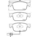 Brembo Ön Fren Balatası – P85153 / OEM 8W0698151Q