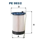 Filtron Yakıt Filtresi – PE993/2 / OEM 5Q0127400J