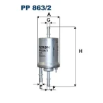 Filtron Yakıt Filtresi – PP836/2 / OEM 1K0201051C