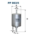 Filtron Yakıt Filtresi – PP836/5 / OEM 4F0201511B