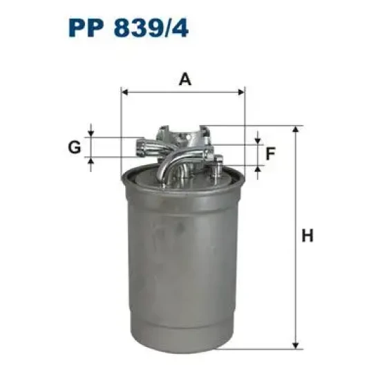 Filtron Yakıt Filtresi – PP839/4 / OEM 057127401A ürün görseli