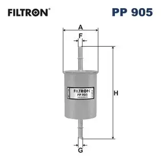 Filtron Yakıt Filtresi – PP905 / OEM 6X0201511 ürün görseli
