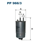 Filtron Yakıt Filtresi – PP966/3 / OEM 6001073285