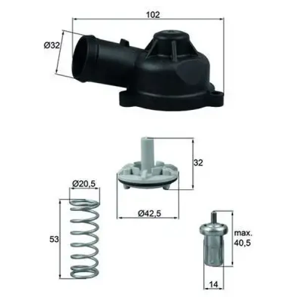 Mahle Termostat – TI24483D