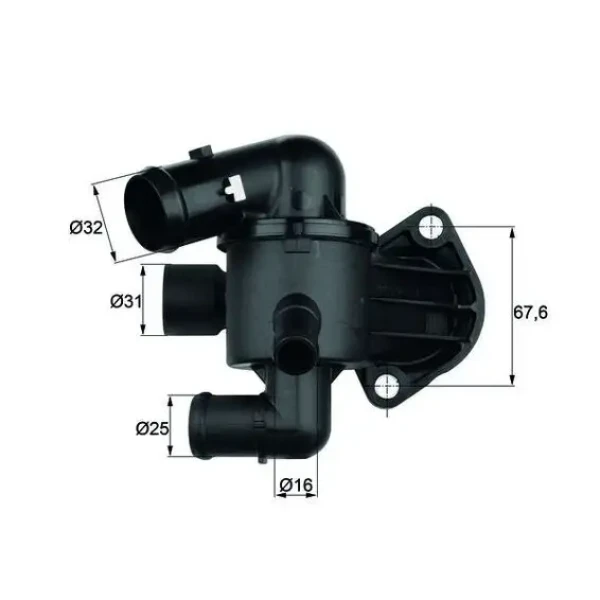 Mahle Termostat – TI3387 / OEM 03L121111AM