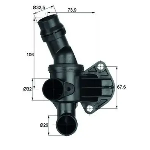 Mahle Termostat – TI687 / OEM 06F121111J