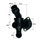 Mahle Termostat – TI787 / OEM 06D121111G