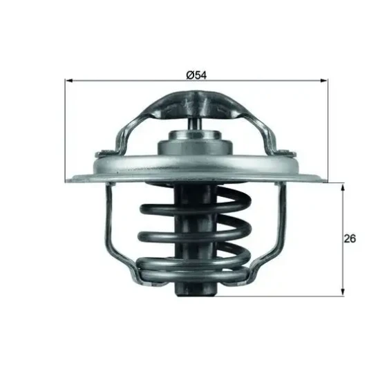 Mahle Termostat – TX11187D / OEM 03G121113 ürün görseli