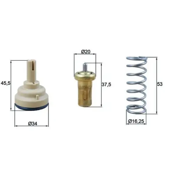 Mahle Termostat – TX18195D / OEM 03C121110G ürün görseli