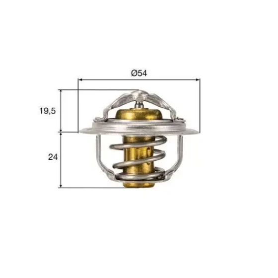 Mahle Termostat – TX21282D / OEM 03L121113A ürün görseli