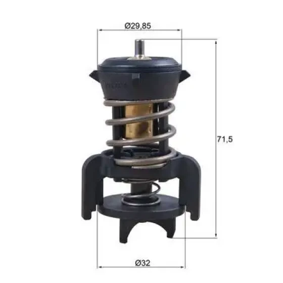 Mahle Termostat – TX25194D / OEM 04L121113B ürün görseli