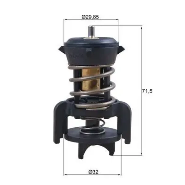 Mahle Termostat – TX25194D / OEM 04L121113B