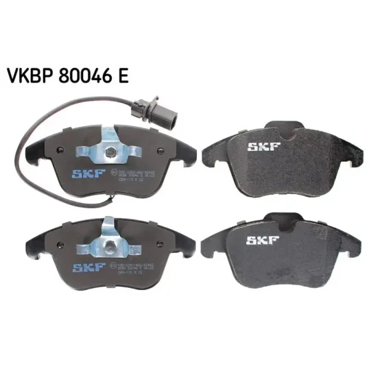 SKF Ön Fren Balatası – VKBP80046E / OEM 8K0698151F ürün görseli