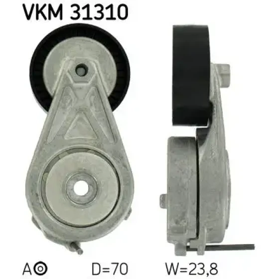 SKF Kayış Gergi Kütüğü – VKM31310 / OEM 06H903133G ürün görseli
