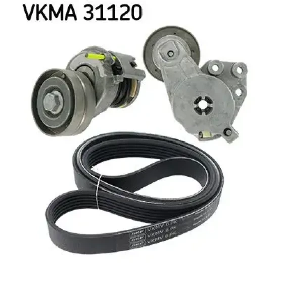 SKF Kayış Seti – VKMA31120 / OEM 03C145299AC ürün görseli