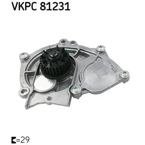 SKF Devirdaim – VKPC81231 / OEM 06K121011