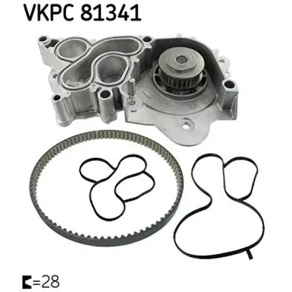 SKF Devirdaim – VKPC81341 / OEM 04E 121 605 E