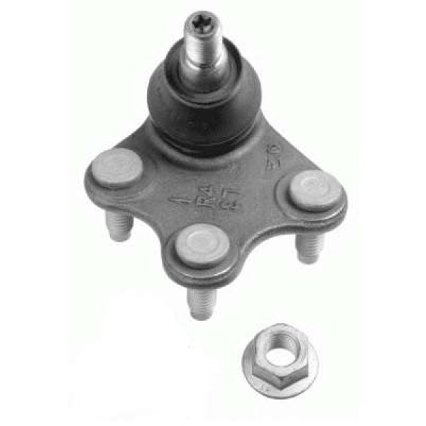 Rotil - Alt Rotil Sağ Volkswagen Polo 6 2010 - Kod 4U-B09640 - OEM 6R0407366