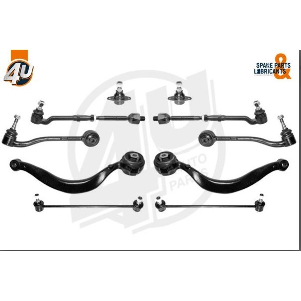 Ön Salıncak - Salincak Takimi Salincak-yan Rot-viraj Z Rotu-rotil 10 Parça E53 - Kod 4U-R11508 - OEM R11508
