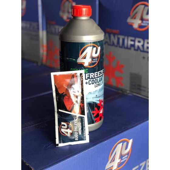 Antifriz 1.5 LT. Kirmizi -40c Buğu Önleyici Mendil Hediyeli - OEM No: - Kod 4U.10001 - OEM G012A8GM1 ürün görseli