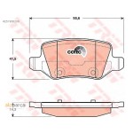 Arka Fren Balatası - Kod 4U.22072MR - OEM A1684200420