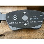 Ön Fren Balatası - 95-02 - Kod 4U.22092MR - OEM A0044200220
