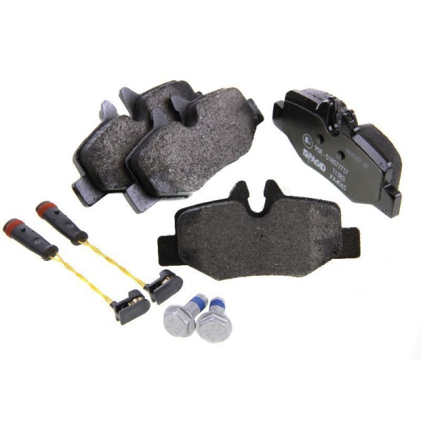 Arka Fren Balatası - Balata Fişli 639 2004 - Kod 4U.22116MR - OEM A0064204420