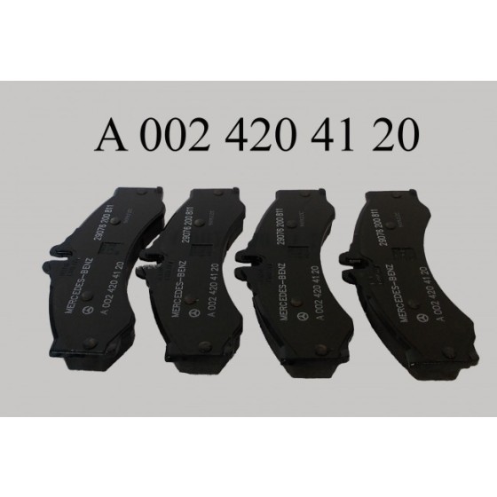 Fren Balatası - Ön-arka 904 Mercedes-benz Sprinter-lt - Kod 4U.22129MR - OEM A0024204120 ürün görseli