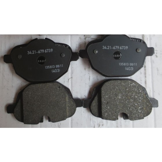 Arka Fren Balatası - F10-f10 Lci-f18-f18 F25-x4 F26 - Kod 4U.22268BW - OEM 34216862202 ürün görseli
