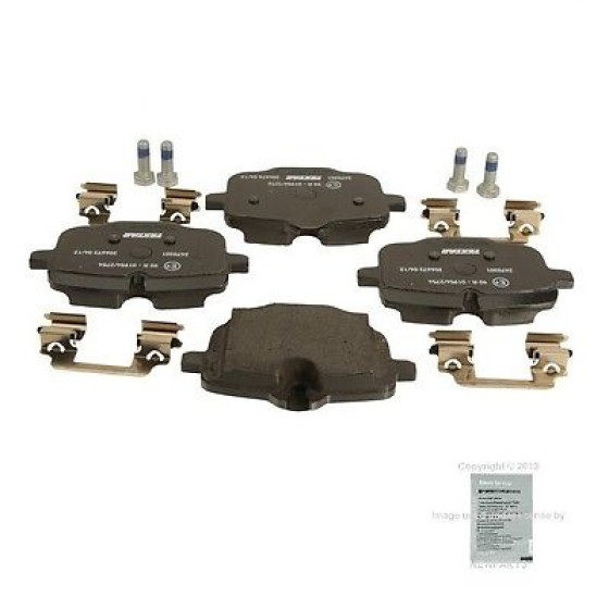 Arka Fren Balatası - 10-17 - Kod 4U.22269BW - OEM 34216775346 ürün görseli