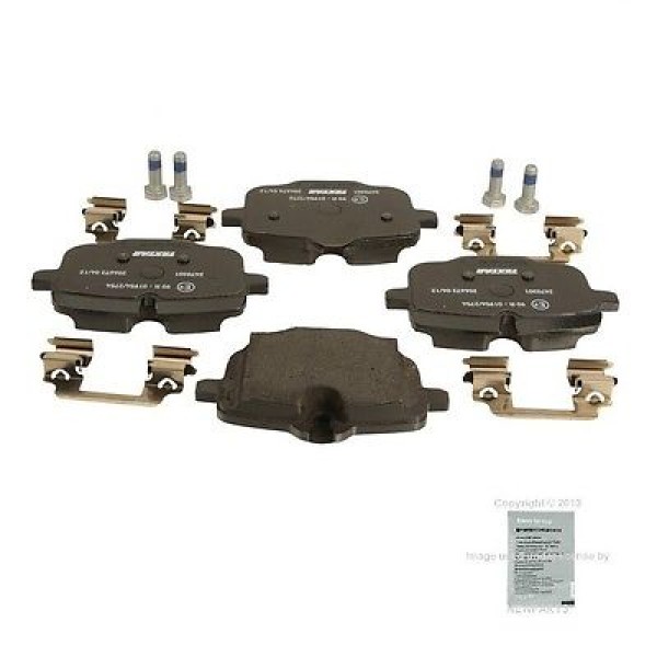 Arka Fren Balatası - 10-17 - Kod 4U.22269BW - OEM 34216775346