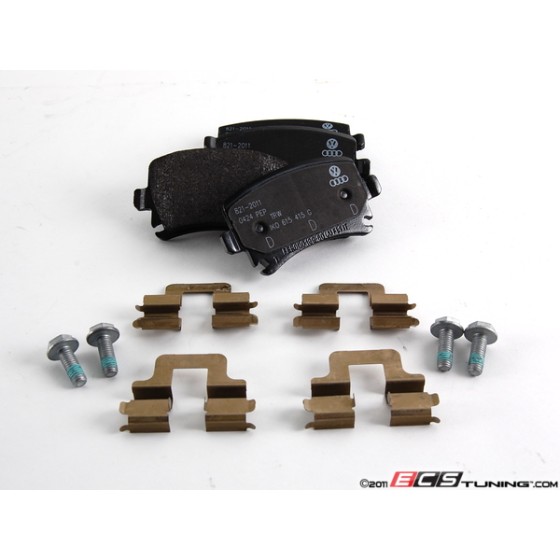 Fren Balatası - Arka-fişsiz Bjb Volkswagen Caddy 3 1.9TDİ - Kod 4U.22474VV - OEM 1K0698451G ürün görseli
