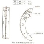 Fren Pabuç Balata Arka Aee Volkswagen Polo 3 1.6 - Kod 4U.22525VV - OEM 867698525X