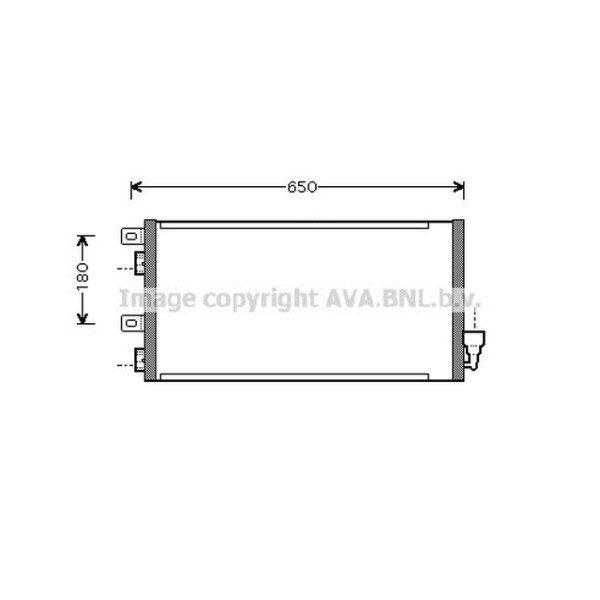 AVA Klima Radyatörü Mini - Kod AVABW5256 - OEM 64531490572