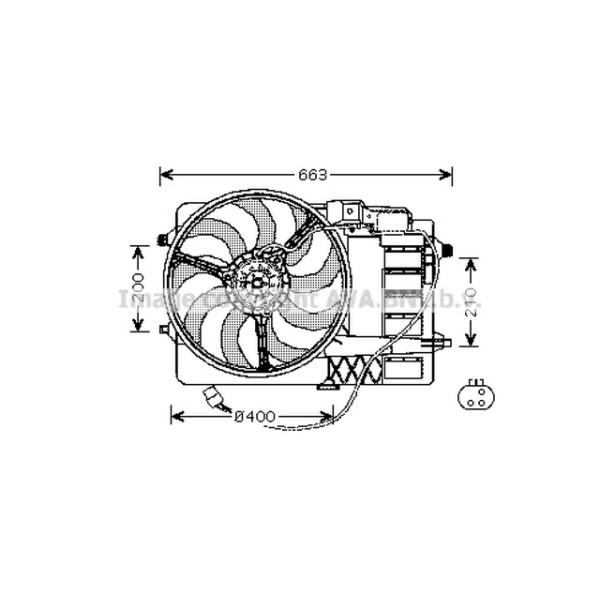 AVA Fan Davlumbazli Cooper-s-one - Kod AVABW7516 - OEM 17117541092