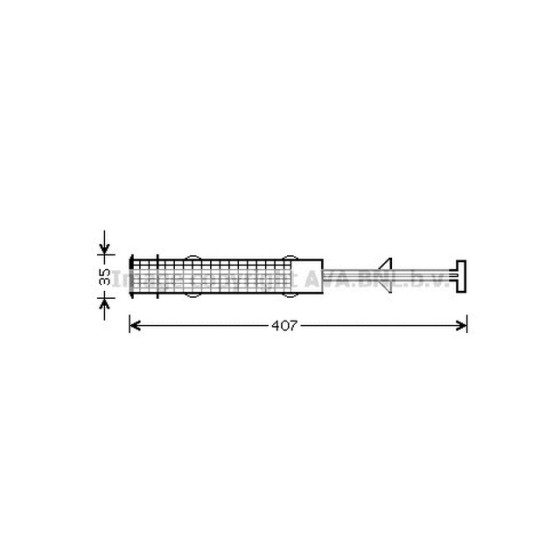 AVA Klima Tüpü Benzinli E60-65 - Kod AVABWD270 - OEM 64536907402 ürün görseli