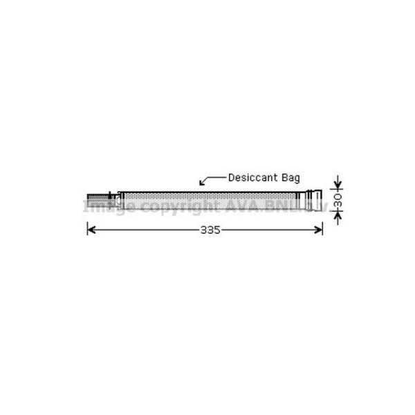 AVA Klima Tüpü E53 - Kod AVABWD297 - OEM 64536942025