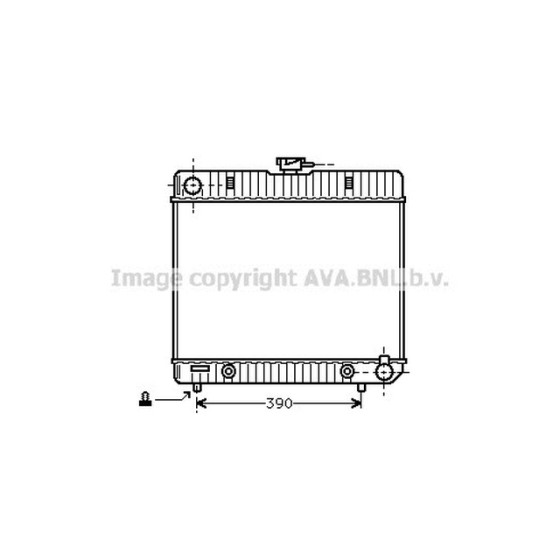 AVA SU Radyatörü Otomatik 123 - Kod AVAMS2043 - OEM A1235011201 ürün görseli