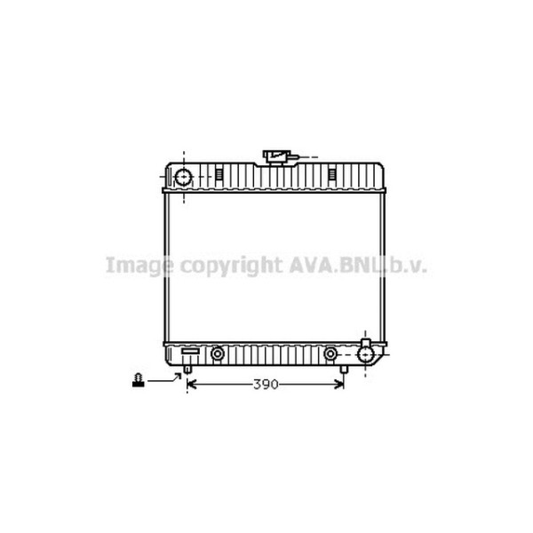 AVA SU Radyatörü Otomatik 123 - Kod AVAMS2043 - OEM A1235011201