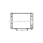 AVA SU Radyatörü Otomatik 124 601 - Kod AVAMS2164 - OEM A1245009303