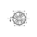 AVA Fan Çiftli Sağ 202 111 - Kod AVAMS7520 - OEM A0015001393